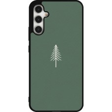 Samsung Galaxy A34 5G Case Hülle - Silikon schwarz Christmas 22 minimalist tree