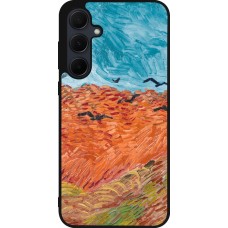 Coque Samsung Galaxy A35 5G - Silicone rigide noir Autumn 22 Van Gogh style