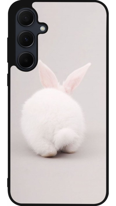 Coque Samsung Galaxy A35 5G - Silicone rigide noir Easter 2024 bunny butt