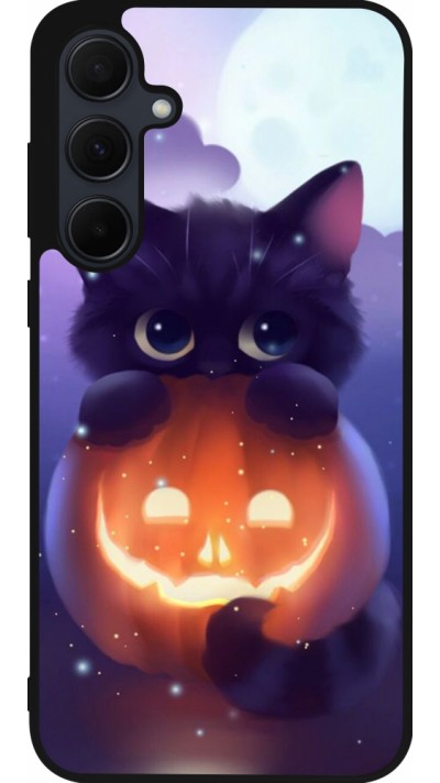 Coque Samsung Galaxy A35 5G - Silicone rigide noir Halloween 17 15