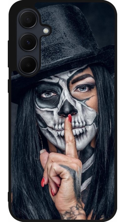 Coque Samsung Galaxy A35 5G - Silicone rigide noir Halloween 18 19