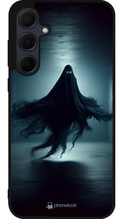 Coque Samsung Galaxy A35 5G - Silicone rigide noir Halloween 2024 Spectral Shadow