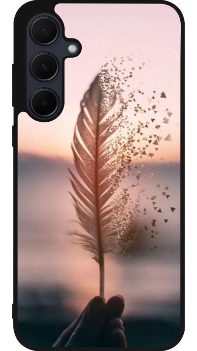 Samsung Galaxy A35 5G Case Hülle - Silikon schwarz Hello September 11 19