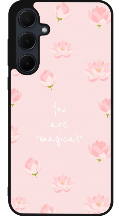 Coque Samsung Galaxy A35 5G - Silicone rigide noir Mom 2023 your are magical