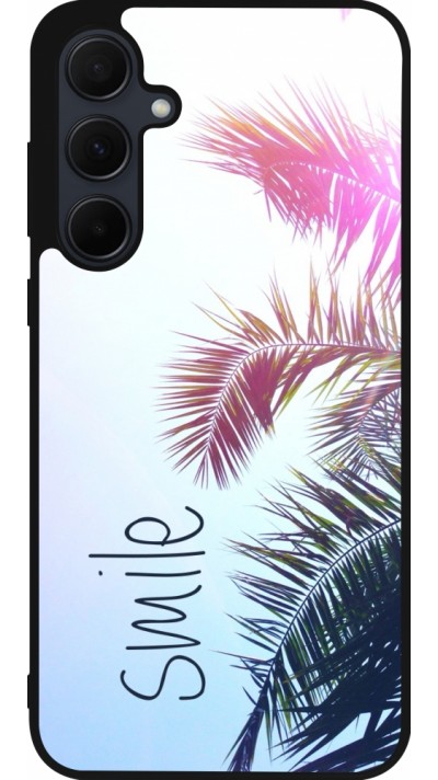 Samsung Galaxy A35 5G Case Hülle - Silikon schwarz Smile 05