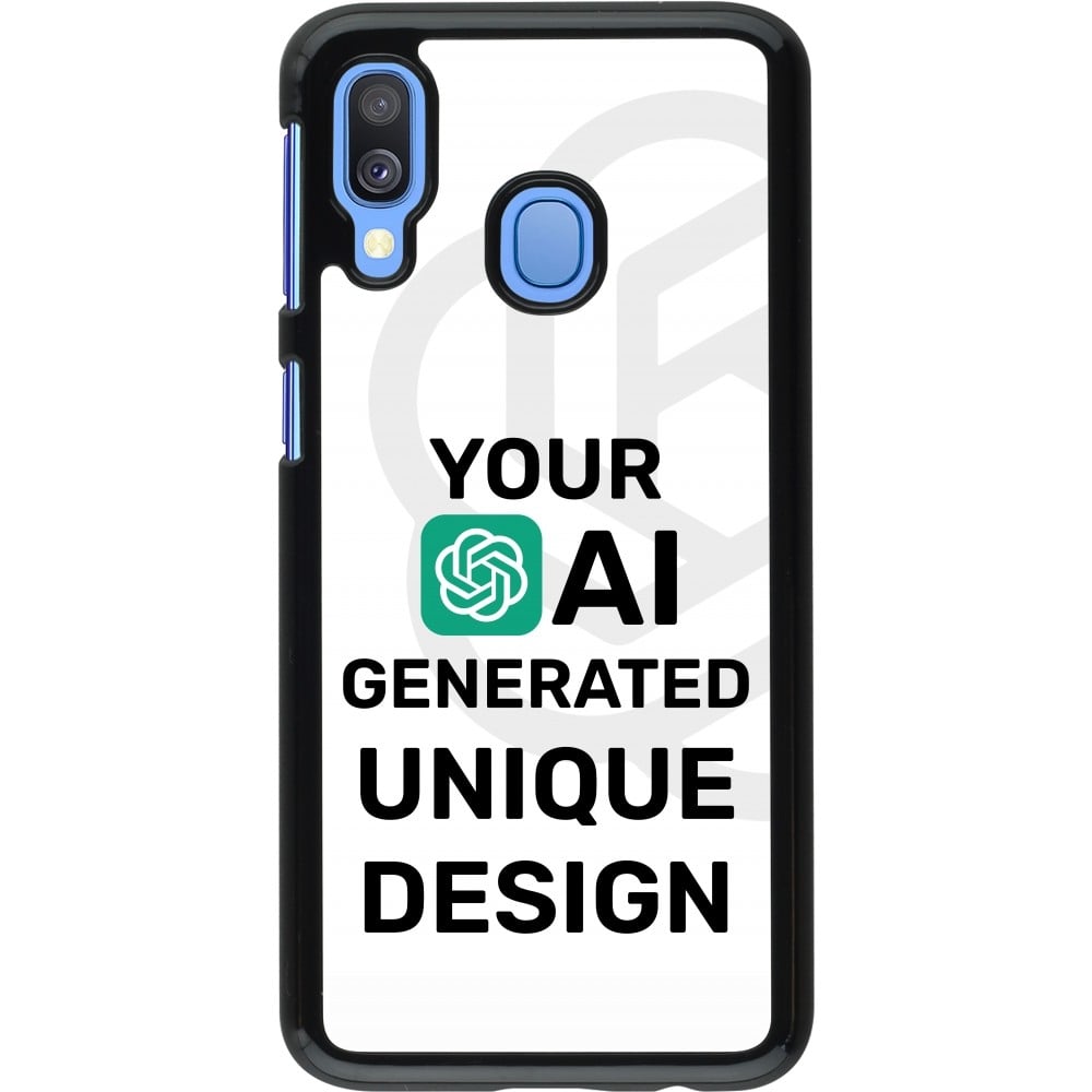 Coque Samsung Galaxy A40 - 100% unique générée par intelligence artificielle (AI) avec vos idées