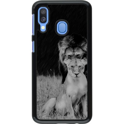 Coque Samsung Galaxy A40 - Angry lions