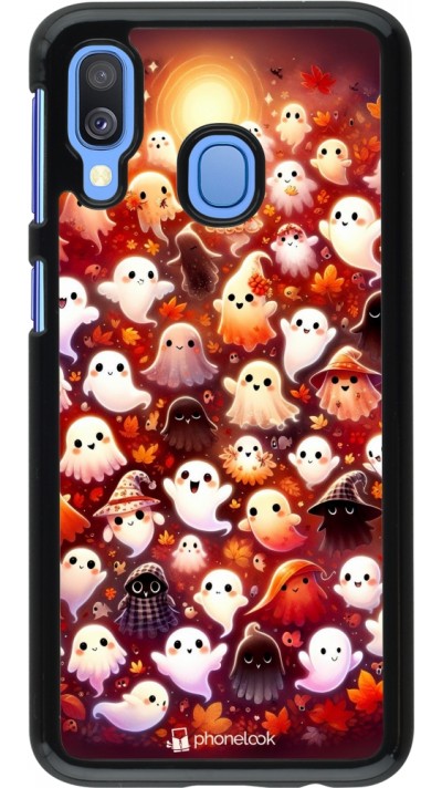 Coque Samsung Galaxy A40 - Fantômes automne mignons