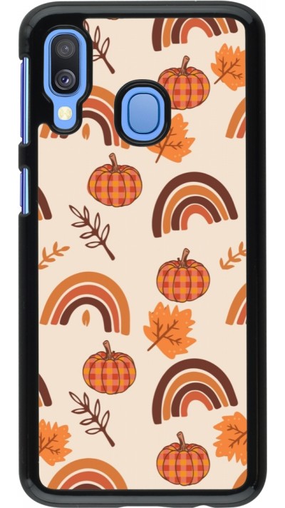 Coque Samsung Galaxy A40 - Autumn 2024 rainbow