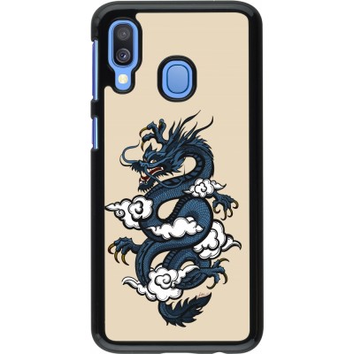 Coque Samsung Galaxy A40 - Blue Dragon Tattoo