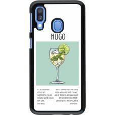 Samsung Galaxy A40 Case Hülle - Cocktail Rezept Hugo