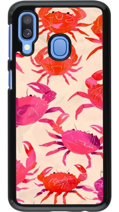 Coque Samsung Galaxy A40 - Crabs Paint