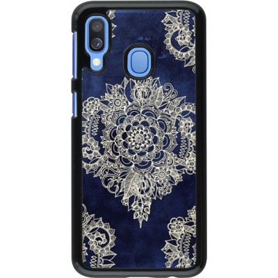 Coque Samsung Galaxy A40 - Cream Flower Moroccan