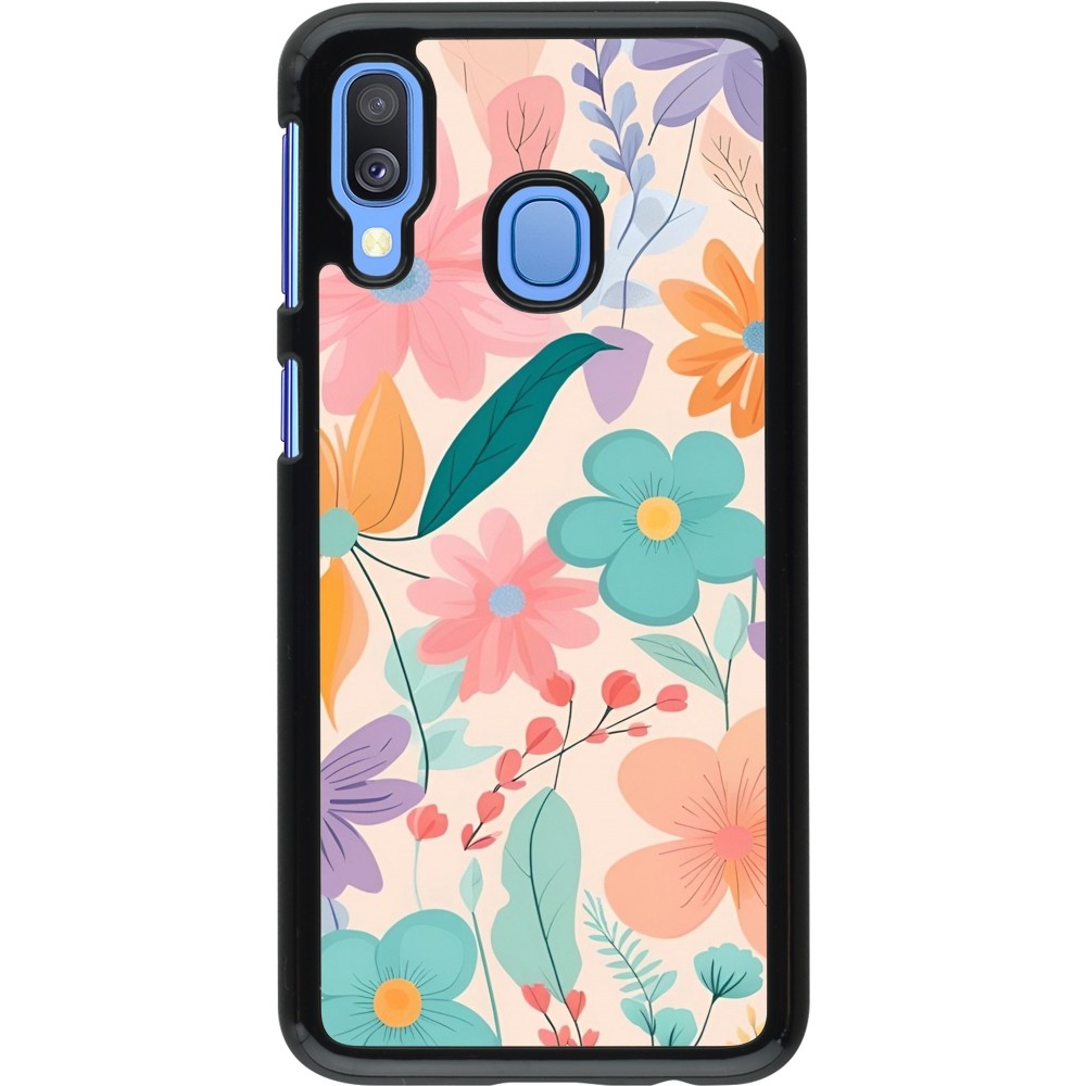 Coque Samsung Galaxy A40 - Easter 2024 spring flowers