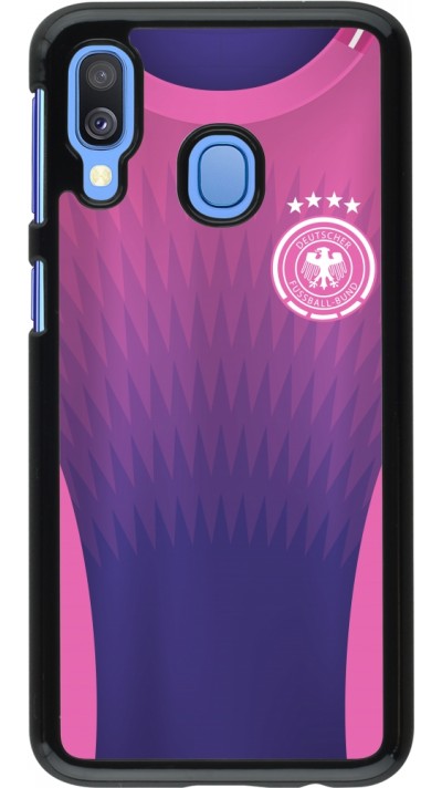 Coque Samsung Galaxy A40 - Maillot de football Allemagne Extérieur personnalisable