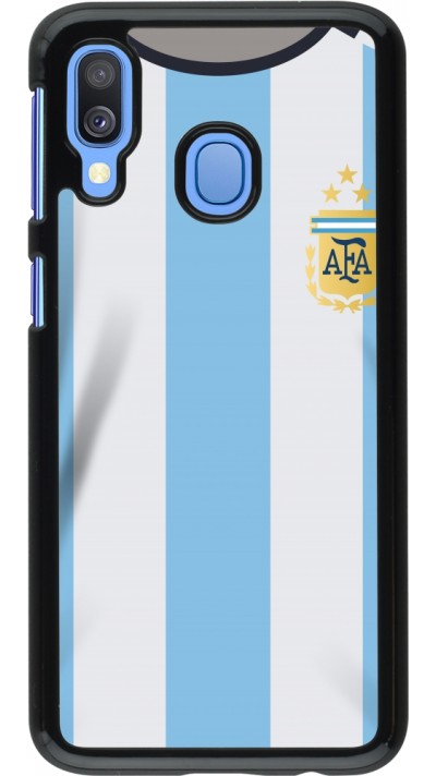 Coque Samsung Galaxy A40 - Maillot de football Argentine 2022 personnalisable