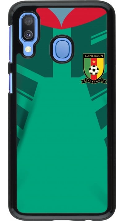 Coque Samsung Galaxy A40 - Maillot de football Cameroun 2022 personnalisable