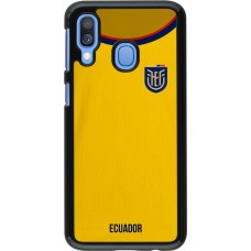 Samsung Galaxy A40 Case Hülle - Ecuador 2022 Fußballtrikot