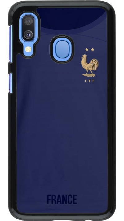 Coque Samsung Galaxy A40 - Maillot de football France 2022 personnalisable