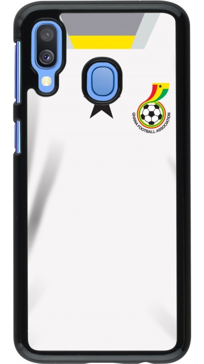 Coque Samsung Galaxy A40 - Maillot de football Ghana 2022 personnalisable