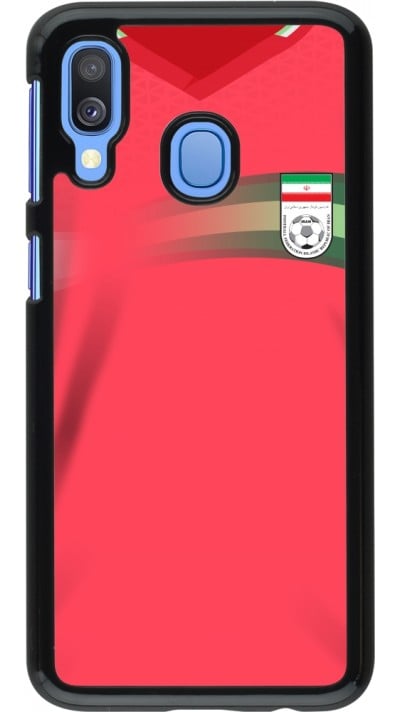 Coque Samsung Galaxy A40 - Maillot de football Iran 2022 personnalisable