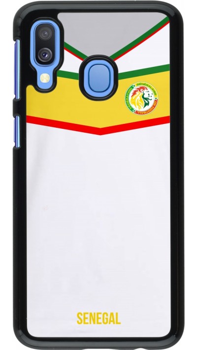 Coque Samsung Galaxy A40 - Maillot de football Senegal 2022 personnalisable