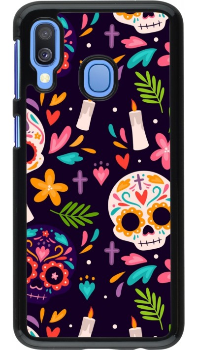 Coque Samsung Galaxy A40 - Halloween 2023 mexican style