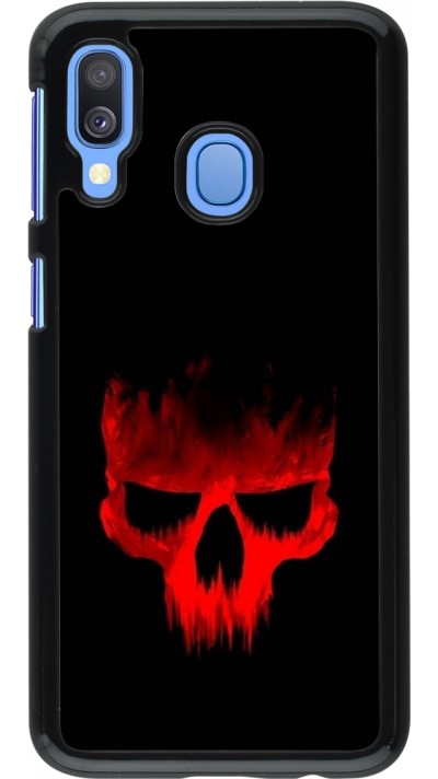 Coque Samsung Galaxy A40 - Halloween 2023 scary skull