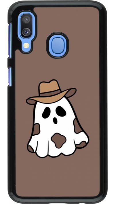 Coque Samsung Galaxy A40 - Halloween 2024 cowboy ghost