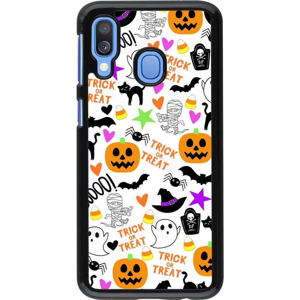 Coque Samsung Galaxy A40 - Halloween 2024 trick or treat