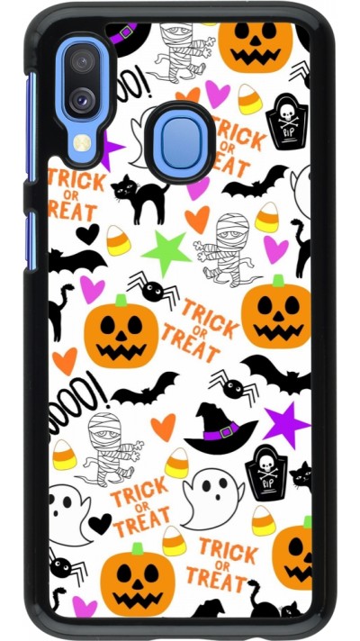 Coque Samsung Galaxy A40 - Halloween 2024 trick or treat