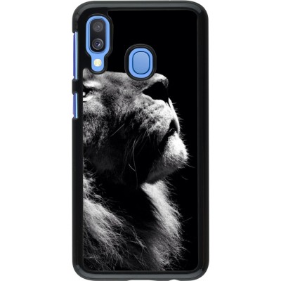 Coque Samsung Galaxy A40 - Lion looking up