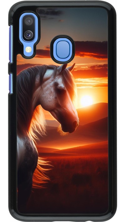 Coque Samsung Galaxy A40 - Majestic Sunset Horse