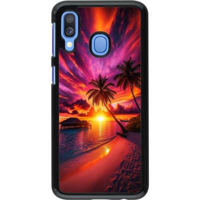 Coque Samsung Galaxy A40 - Maldives Dusk Bliss