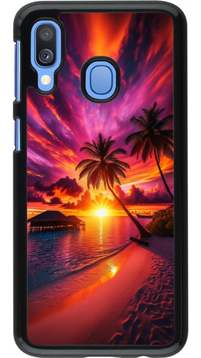 Coque Samsung Galaxy A40 - Maldives Dusk Bliss