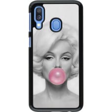 Coque Samsung Galaxy A40 - Marilyn Bubble