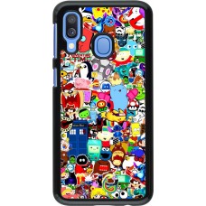 Coque Samsung Galaxy A40 - Mixed cartoons