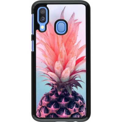 Coque Samsung Galaxy A40 - Purple Pink Pineapple