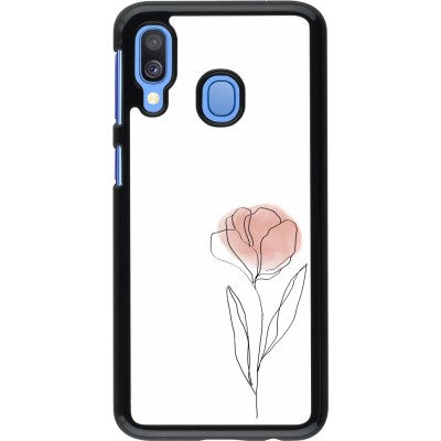 Coque Samsung Galaxy A40 - Spring 23 minimalist flower