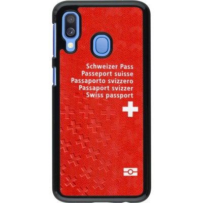 Coque Samsung Galaxy A40 - Swiss Passport