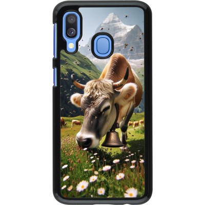 Coque Samsung Galaxy A40 - Vache montagne Valais