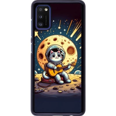 Coque Samsung Galaxy A41 - AstroCat RockLune