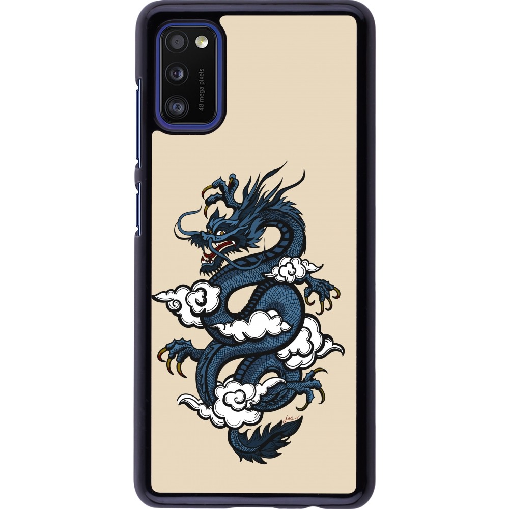 Coque Samsung Galaxy A41 - Blue Dragon Tattoo