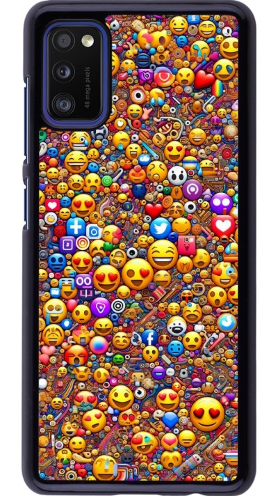 Coque Samsung Galaxy A41 - Emoji mixed