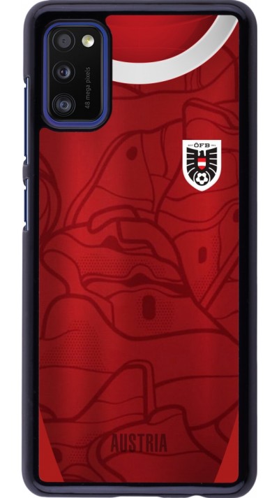 Coque Samsung Galaxy A41 - Maillot de football Autriche personnalisable