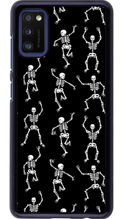 Coque Samsung Galaxy A41 - Halloween 2024 dancing skeleton