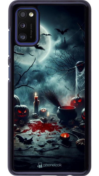 Coque Samsung Galaxy A41 - Halloween 2024 Dark Moon