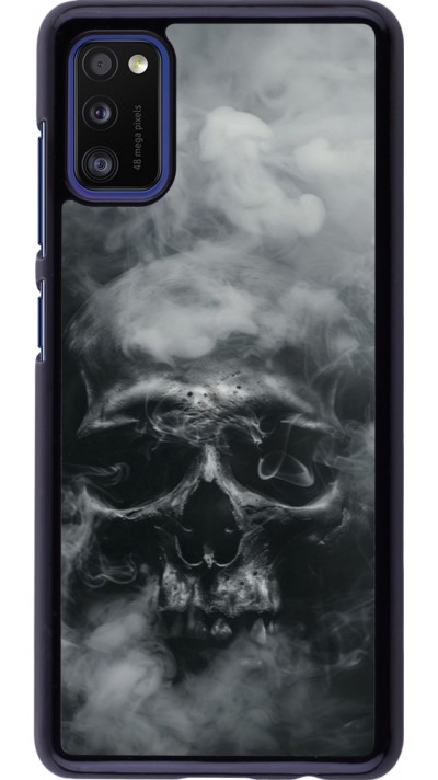 Coque Samsung Galaxy A41 - Halloween 2024 smoky skull