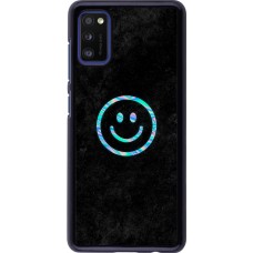 Samsung Galaxy A41 Case Hülle - Happy smiley irisirt