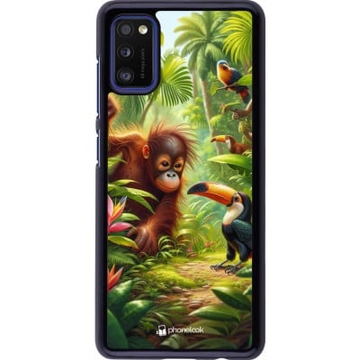 Coque Samsung Galaxy A41 - Jungle Tropicale Tayrona